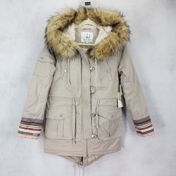 NEW Boundless North Size S Woodland Hooded Anorak Jacket Winter Coat NWT $179 - Picture 1 of 16